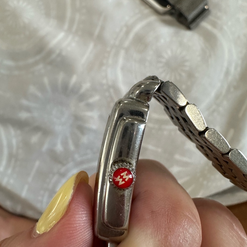 Michele mother of pearl Deco Watch - Picture 7 of 7